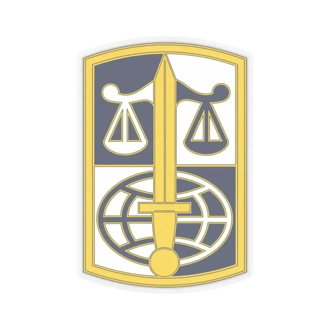 ARMY LEGAL SERVICES AGENCY (U.S. Army) STICKER Vinyl Kiss-Cut Decal 6 Inch Transparent - The Sticker Space