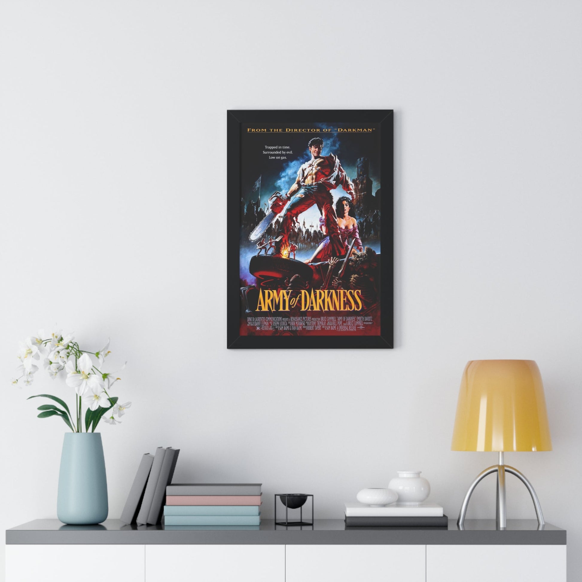 ARMY OF DARKNESS 1992 - Framed Movie Poster-The Sticker Space