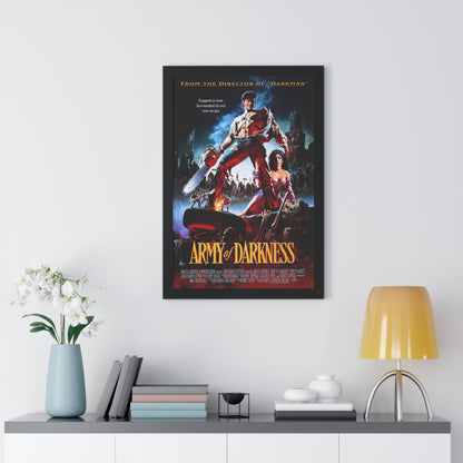 ARMY OF DARKNESS 1992 - Framed Movie Poster-The Sticker Space