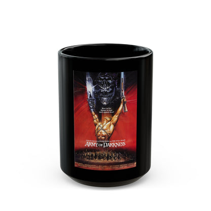 ARMY OF DARKNESS (2) 1992 Movie Poster - Black Coffee Mug-15oz-The Sticker Space