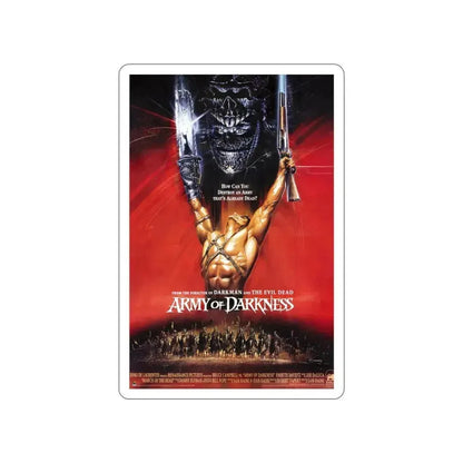 ARMY OF DARKNESS (2) 1992 Movie Poster STICKER Vinyl Die-Cut Decal 3 Inch - The Sticker Space