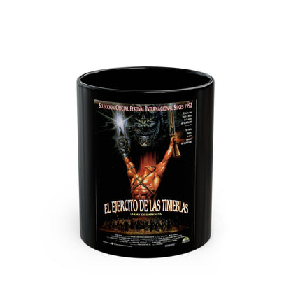 ARMY OF DARKNESS (3) 1992 Movie Poster - Black Coffee Mug-11oz-The Sticker Space