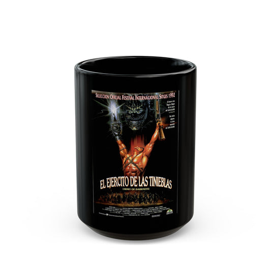 ARMY OF DARKNESS (3) 1992 Movie Poster - Black Coffee Mug-15oz-The Sticker Space