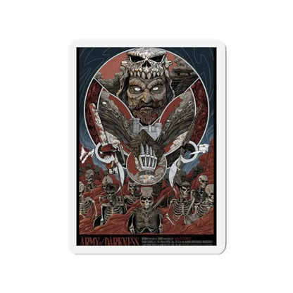 ARMY OF DARKNESS (ALAMO DRAFTHOUSE) 1992 Movie Poster - Refrigerator Magnet 2 Inch - The Sticker Space