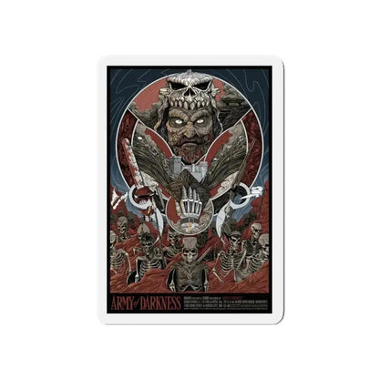 ARMY OF DARKNESS (ALAMO DRAFTHOUSE) 1992 Movie Poster - Refrigerator Magnet - The Sticker Space