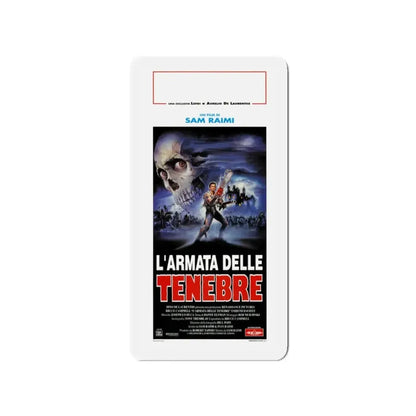 ARMY OF DARKNESS (ITALIAN) 1992 Movie Poster - Refrigerator Magnet - The Sticker Space