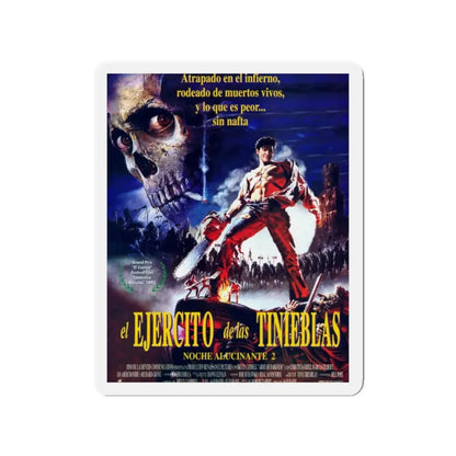 ARMY OF DARKNESS (SPAIN) 1992 Movie Poster - Refrigerator Magnet 2 Inch - The Sticker Space