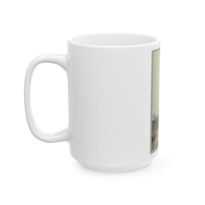 Army Of The James, Signal Tower On Left Of Bermuda Hundred Lines (U.S. Civil War) White Coffee Mug