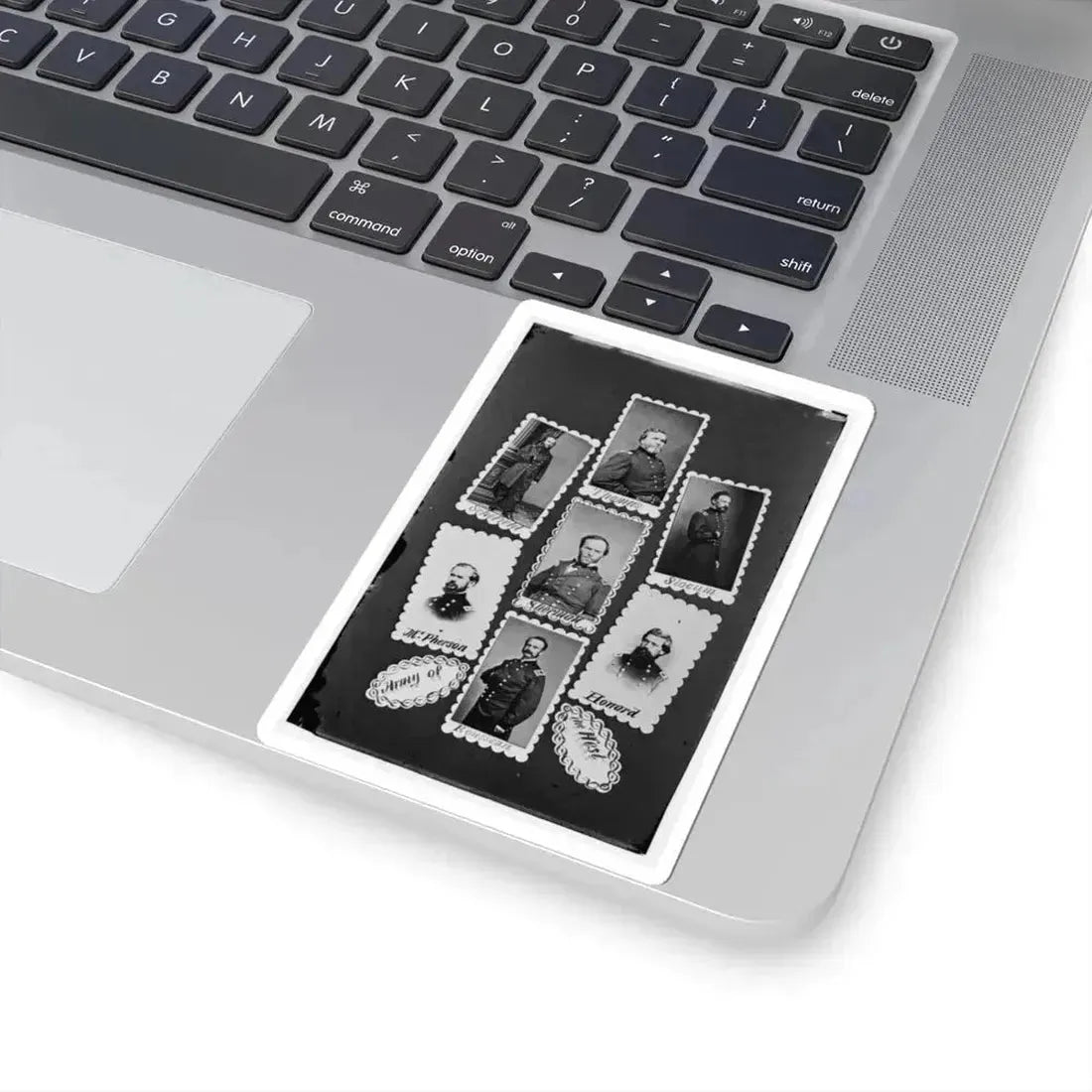 Army of the West  Schofield, Thomas, Slocum, Mcpherson, Sherman, Howard, and Rousseau(2) (U.S. Civil War) STICKER Vinyl Kiss-Cut Decal - The Sticker Space