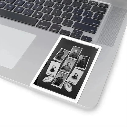 Army of the West  Schofield, Thomas, Slocum, Mcpherson, Sherman, Howard, and Rousseau(2) (U.S. Civil War) STICKER Vinyl Kiss-Cut Decal - The Sticker Space