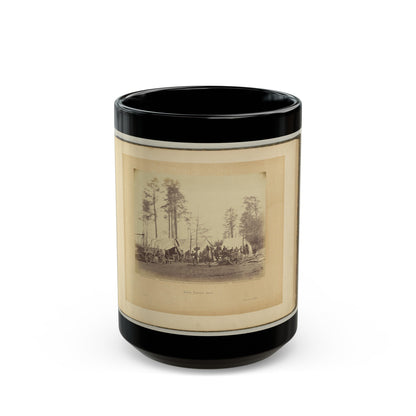 Army Repair Shop (U.S. Civil War) Black Coffee Mug-15oz-The Sticker Space