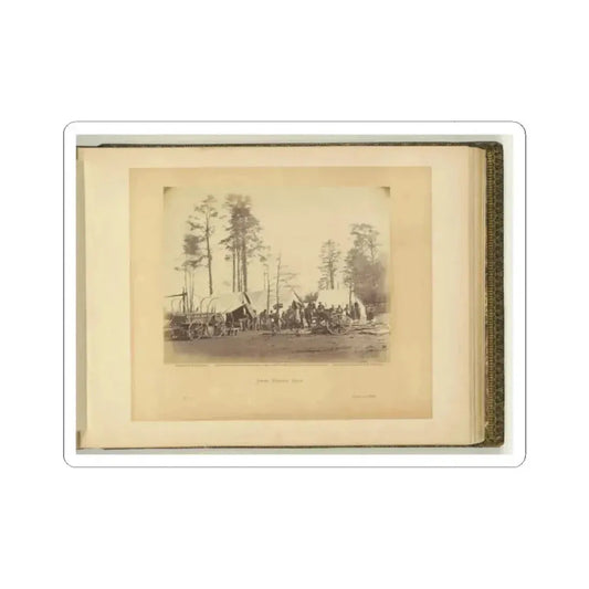 Army Repair Shop (U.S. Civil War) STICKER Vinyl Kiss-Cut Decal 2 Inch White - The Sticker Space