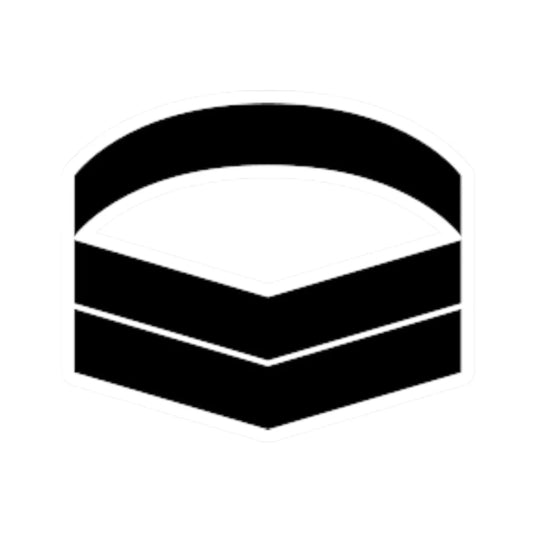 Army SGP OR 4a (Singapore) (Military Rank) STICKER Vinyl Kiss-Cut Decal 2 Inch White - The Sticker Space