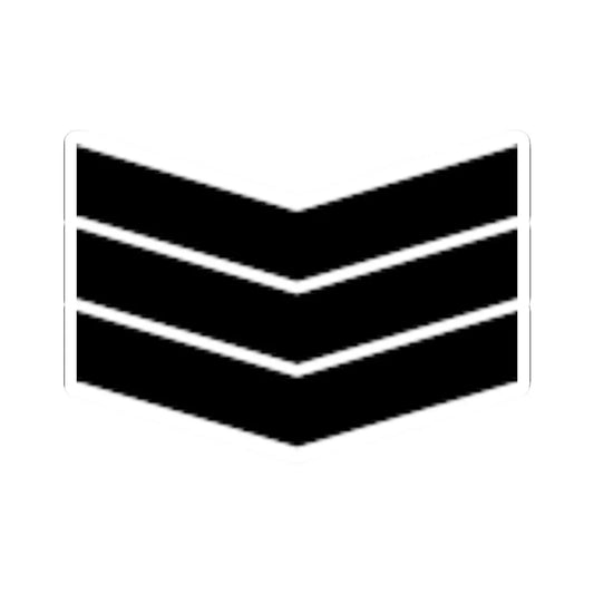 Army SGP OR 5a (Singapore) (Military Rank) STICKER Vinyl Kiss-Cut Decal 2 Inch White - The Sticker Space