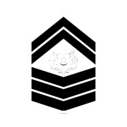 Army SGP OR 6a (Singapore) (Military Rank) STICKER Vinyl Kiss-Cut Decal 2 Inch White - The Sticker Space