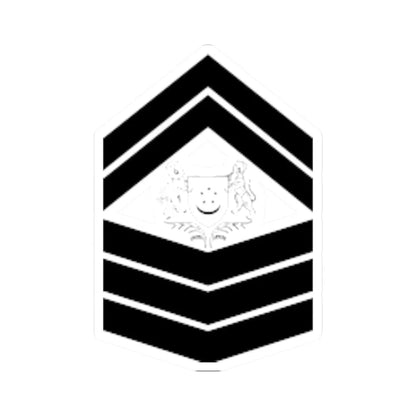 Army SGP OR 6a (Singapore) (Military Rank) STICKER Vinyl Kiss-Cut Decal 3 Inch White - The Sticker Space