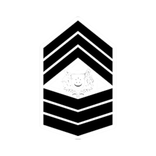 Army SGP OR 6b (Singapore) (Military Rank) STICKER Vinyl Kiss-Cut Decal 2 Inch White - The Sticker Space
