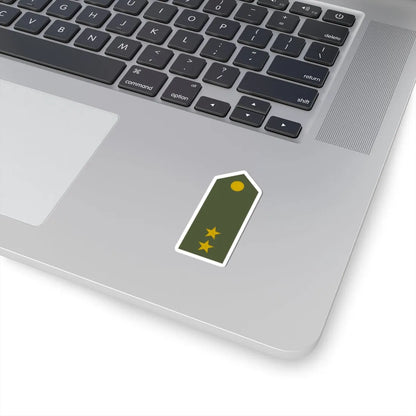 Army SVK OF 01a (Slovakia) (Military Rank) STICKER Vinyl Kiss-Cut Decal - The Sticker Space