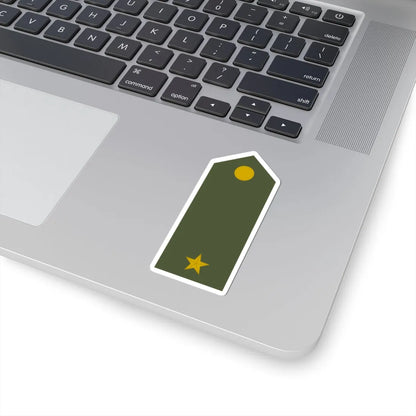 Army SVK OF 01b (Slovakia) (Military Rank) STICKER Vinyl Kiss-Cut Decal - The Sticker Space