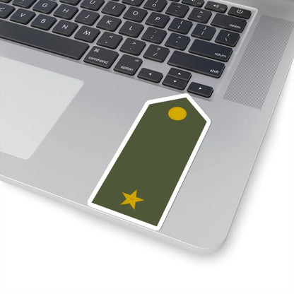Army SVK OF 01b (Slovakia) (Military Rank) STICKER Vinyl Kiss-Cut Decal - The Sticker Space