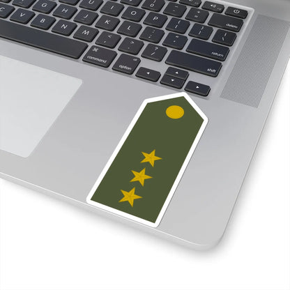 Army SVK OF 02 (Slovakia) (Military Rank) STICKER Vinyl Kiss-Cut Decal - The Sticker Space