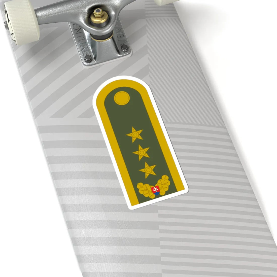 Army SVK OF 08 (Slovakia) (Military Rank) STICKER Vinyl Kiss-Cut Decal - The Sticker Space