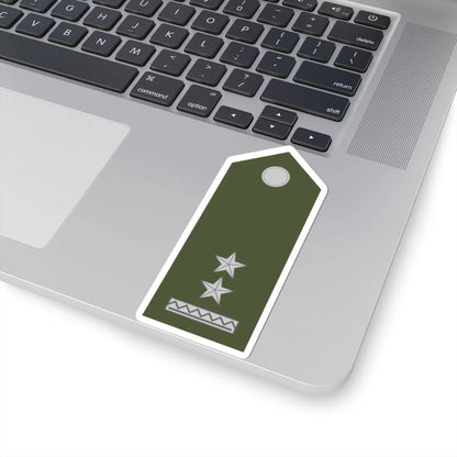 Army SVK OR 06 (Slovakia) (Military Rank) STICKER Vinyl Kiss-Cut Decal - The Sticker Space