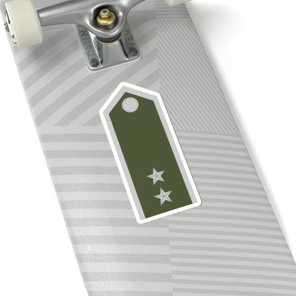 Army SVK OR 09b (Slovakia) (Military Rank) STICKER Vinyl Kiss-Cut Decal - The Sticker Space