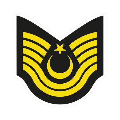 Army TUR OR 07 (Turkey) (Military Rank) STICKER Vinyl Kiss-Cut Decal 2 Inch White - The Sticker Space