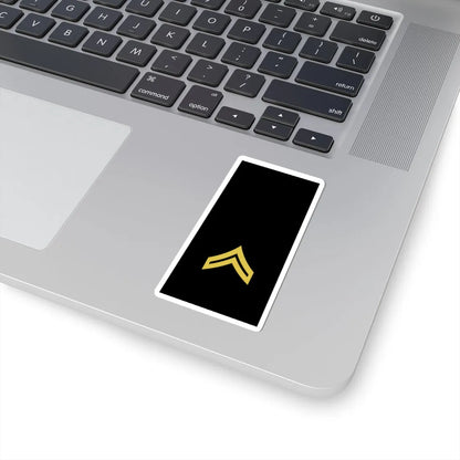 Army US OR 04 (United States) (Military Rank) STICKER Vinyl Kiss-Cut Decal - The Sticker Space