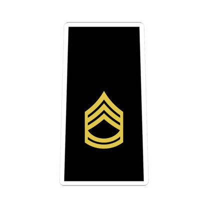 Army US OR 07 (United States) (Military Rank) STICKER Vinyl Kiss-Cut Decal 3 Inch White - The Sticker Space