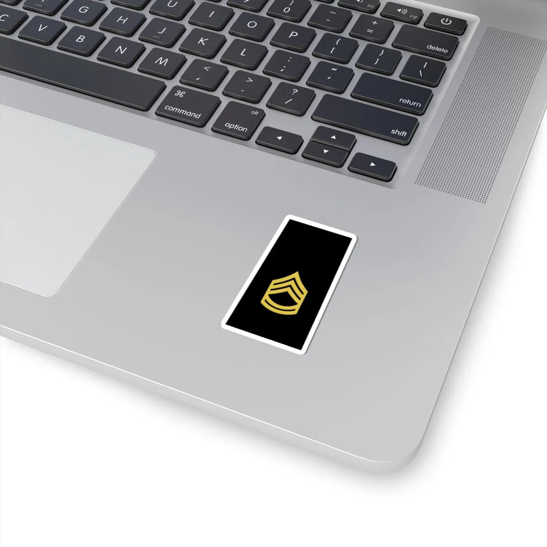 Army US OR 07 (United States) (Military Rank) STICKER Vinyl Kiss-Cut Decal - The Sticker Space