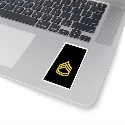 Army US OR 07 (United States) (Military Rank) STICKER Vinyl Kiss-Cut Decal - The Sticker Space