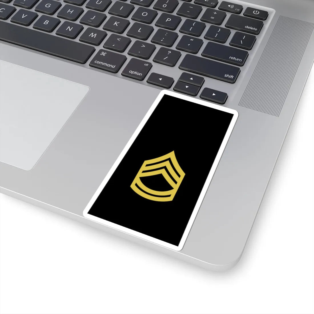 Army US OR 07 (United States) (Military Rank) STICKER Vinyl Kiss-Cut Decal - The Sticker Space