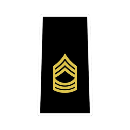 Army US OR 08b (United States) (Military Rank) STICKER Vinyl Kiss-Cut Decal 2 Inch White - The Sticker Space