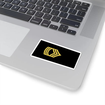 Army U.S. OR 08b (United States) (Military Rank) STICKER Vinyl Kiss-Cut Decal - The Sticker Space