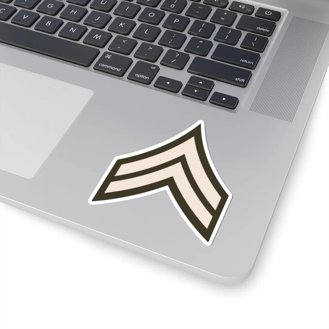 Army USA OR 04a Army greens (United States) (Military Rank) STICKER Vinyl Kiss-Cut Decal - The Sticker Space