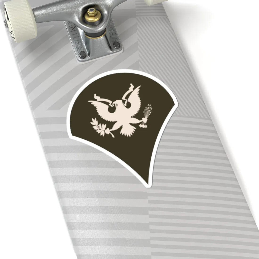 Army USA OR 04b Army greens (United States) (Military Rank) STICKER Vinyl Kiss-Cut Decal - The Sticker Space