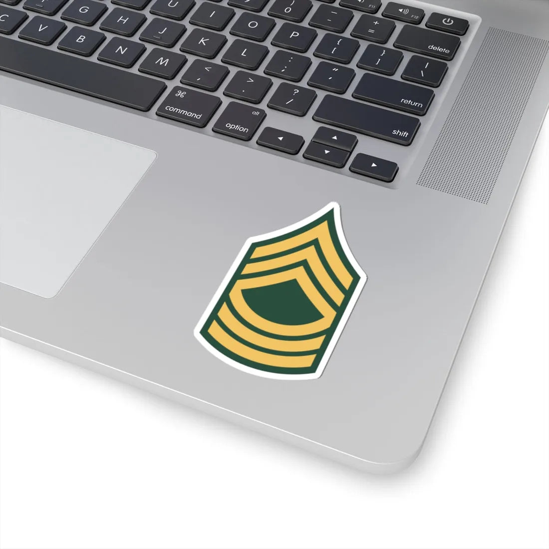 Army USA OR 08b 2015 (United States) (Military Rank) STICKER Vinyl Kiss-Cut Decal - The Sticker Space