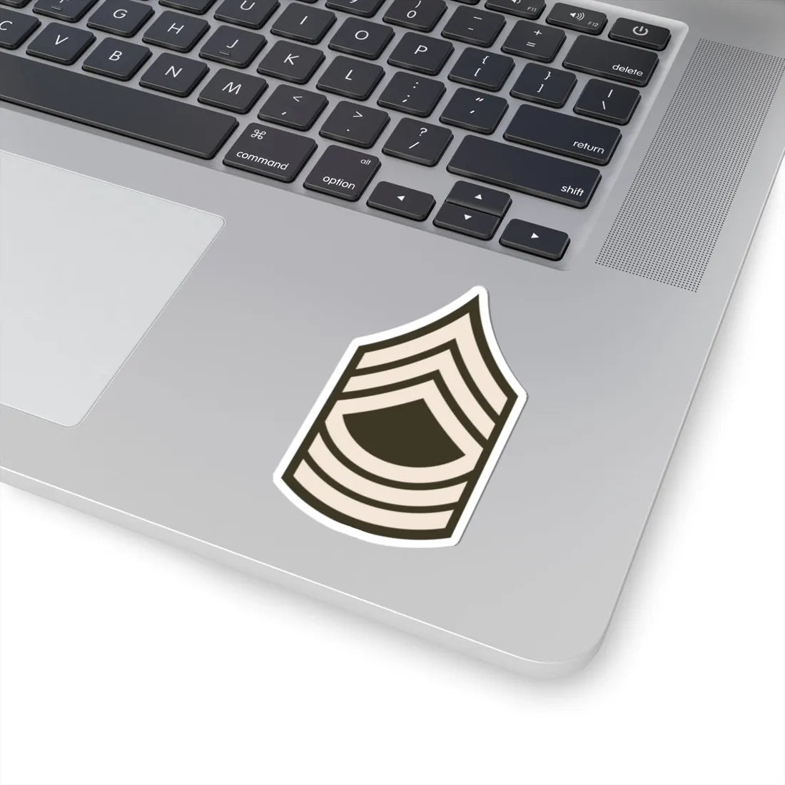 Army USA OR 08b Army greens (United States) (Military Rank) STICKER Vinyl Kiss-Cut Decal - The Sticker Space