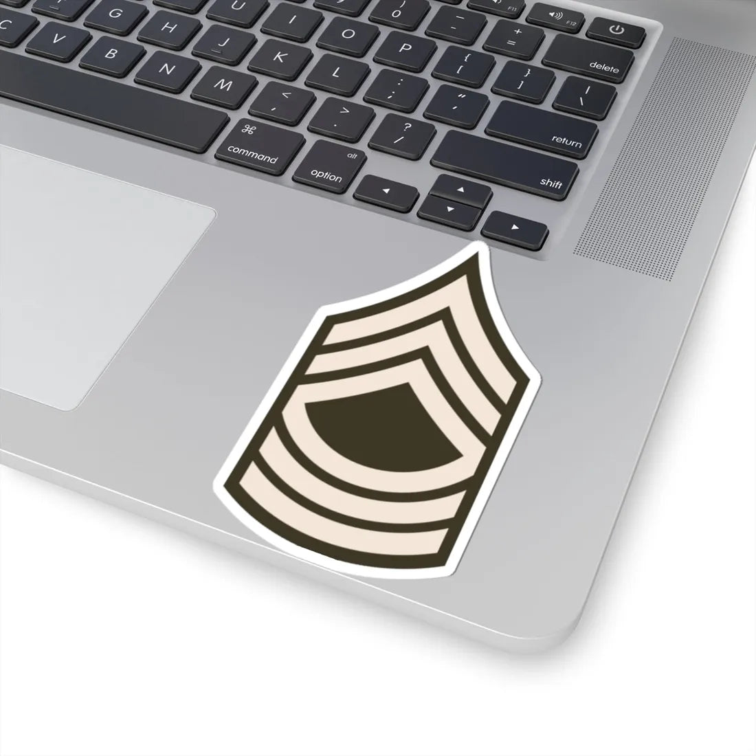 Army USA OR 08b Army greens (United States) (Military Rank) STICKER Vinyl Kiss-Cut Decal - The Sticker Space