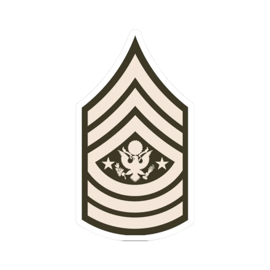 Army USA OR 09a Army greens (United States) (Military Rank) STICKER Vinyl Kiss-Cut Decal 2 Inch White - The Sticker Space