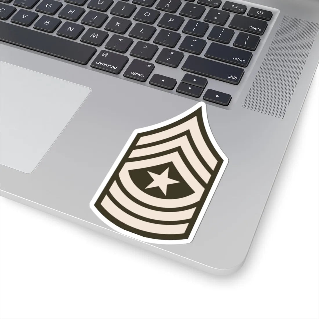 Army USA OR 09c Army greens (United States) (Military Rank) STICKER Vinyl Kiss-Cut Decal - The Sticker Space