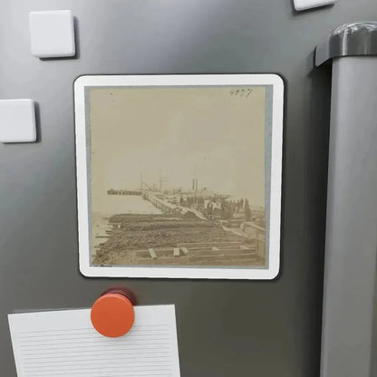 Army Wharf (U.S. Civil War) Refrigerator Magnet - The Sticker Space
