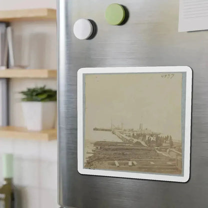 Army Wharf (U.S. Civil War) Refrigerator Magnet - The Sticker Space