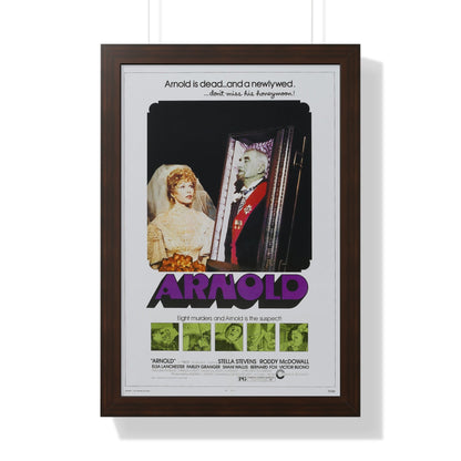 ARNOLD 1973 - Framed Movie Poster-16″ x 24″-The Sticker Space