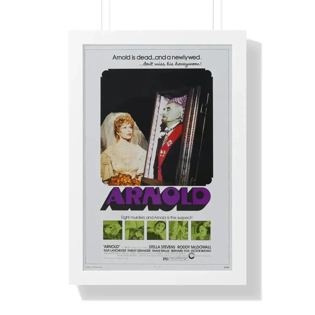ARNOLD 1973 - Framed Movie Poster - The Sticker Space