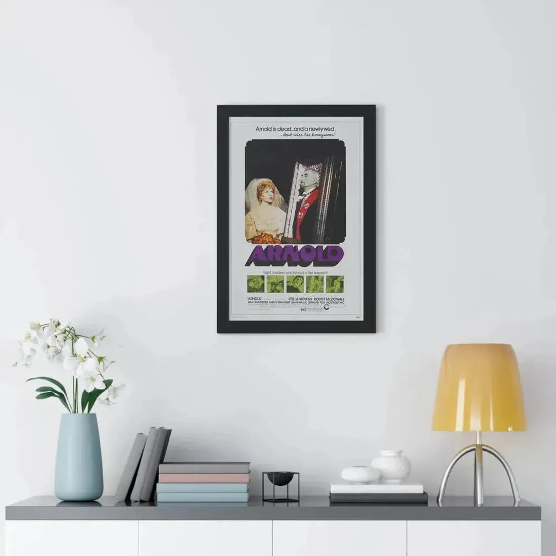 ARNOLD 1973 - Framed Movie Poster - The Sticker Space