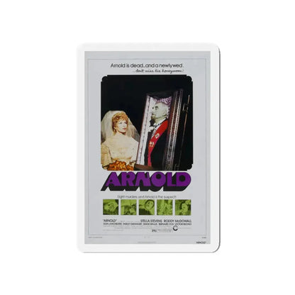 ARNOLD 1973 Movie Poster - Refrigerator Magnet 5 Inch - The Sticker Space