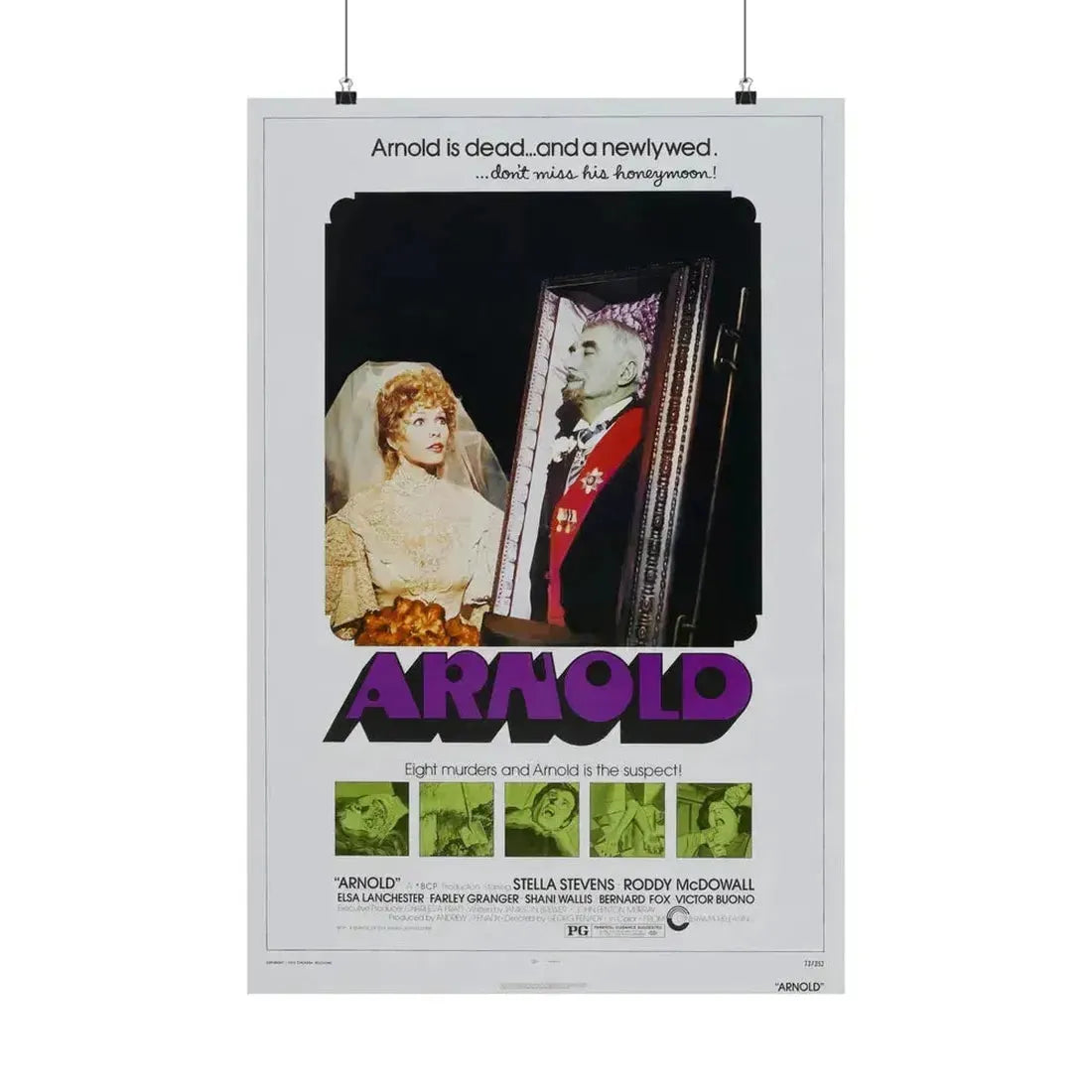 ARNOLD 1973 - Paper Movie Poster 20″ x 30″ Matte - The Sticker Space